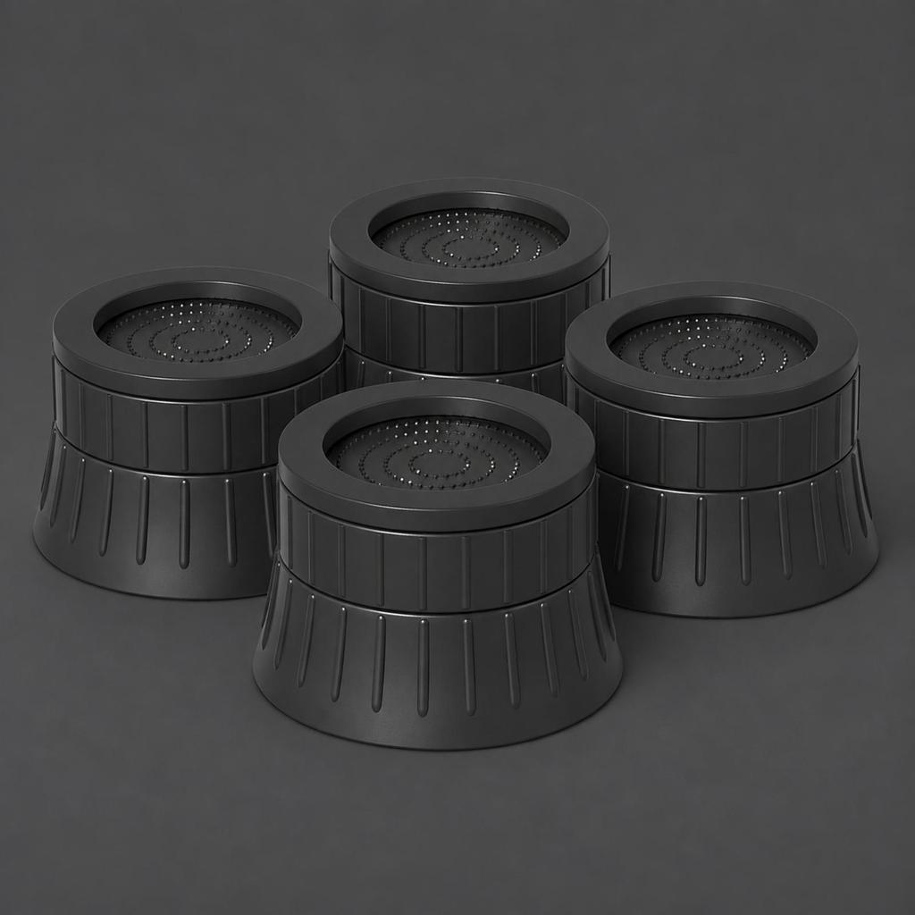 4 Pieces Pads Slim Anti Oscillation for Compact Apartments