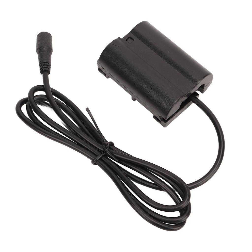 EN‑EL15 DC Coupler Dummy Battery with Type C Power Adapter for Nikon Z5 Z6 Z7 Z6II Z7II D500 D600 D610 D750 D780 D800