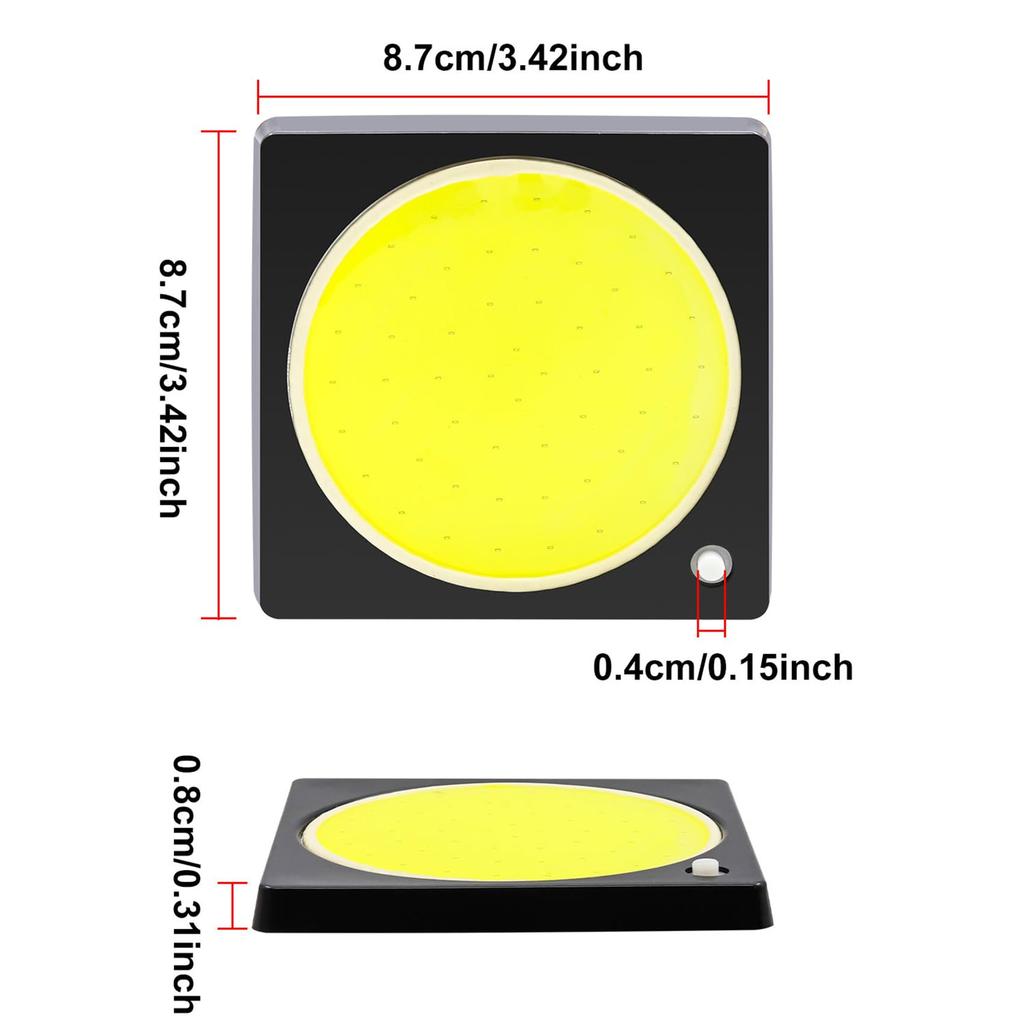 Aoling LED Car Interior Surface Cargo Room Set Light, Emitting, 12V/24V, White, Light, Light, White, 2-Piece