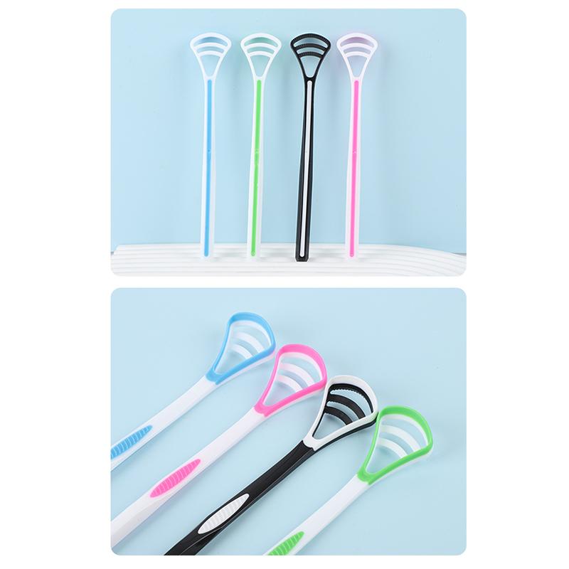 Silicone Tongue Scraper 1PCS Ergonomic Design for Complete Oral Hygiene Perfect for Daily Use