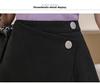 High Waist A-Line Skirt - 2024 Spring/Summer Korean Plus Size Trend, Slimming & Stylish Short Skirt for Women