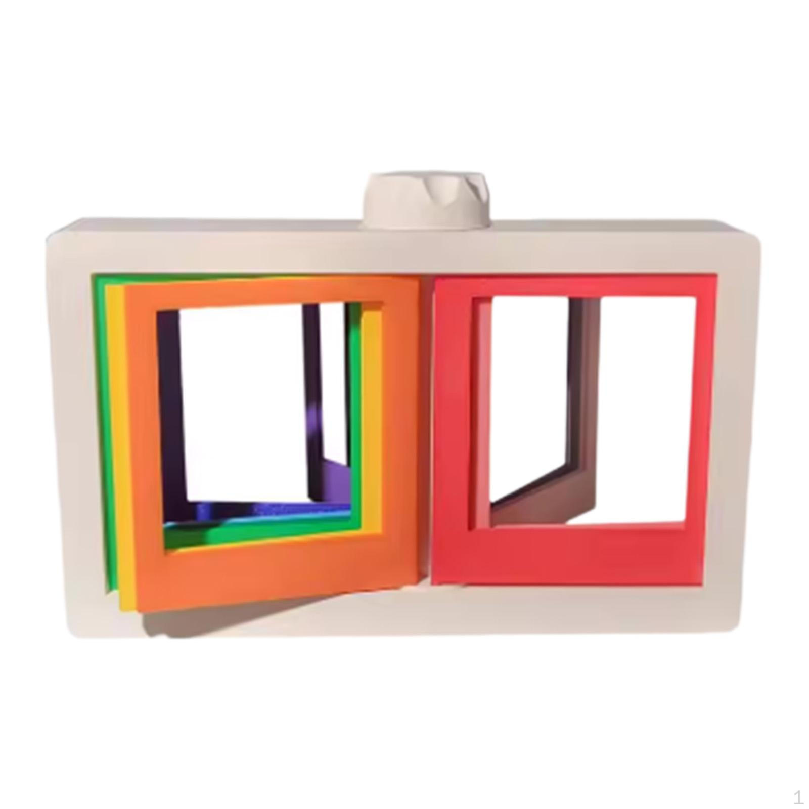 

Rotating Desktop Photo Frame Living Room Mum Father Multiple Picture