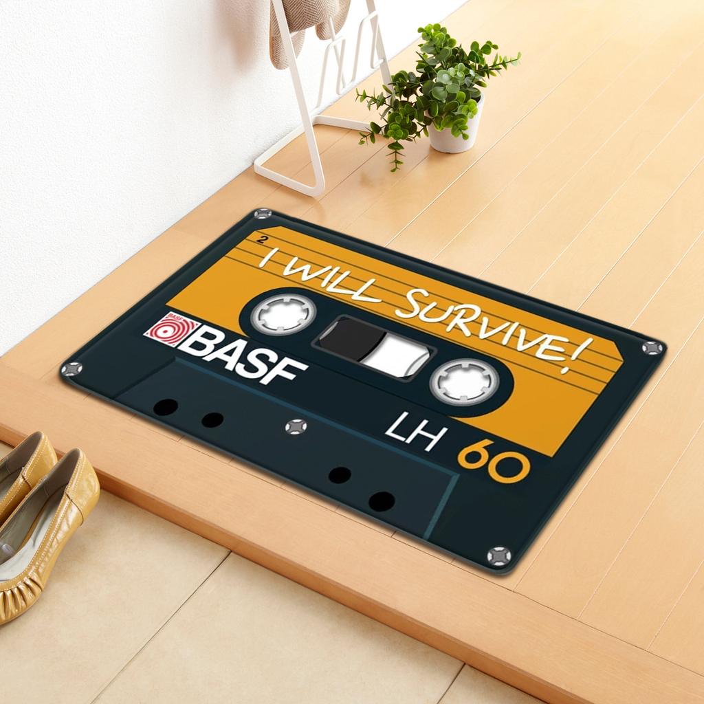 Tape Non-Slip Carpet Office Chair Floor Mat Door Mat Foot Mat