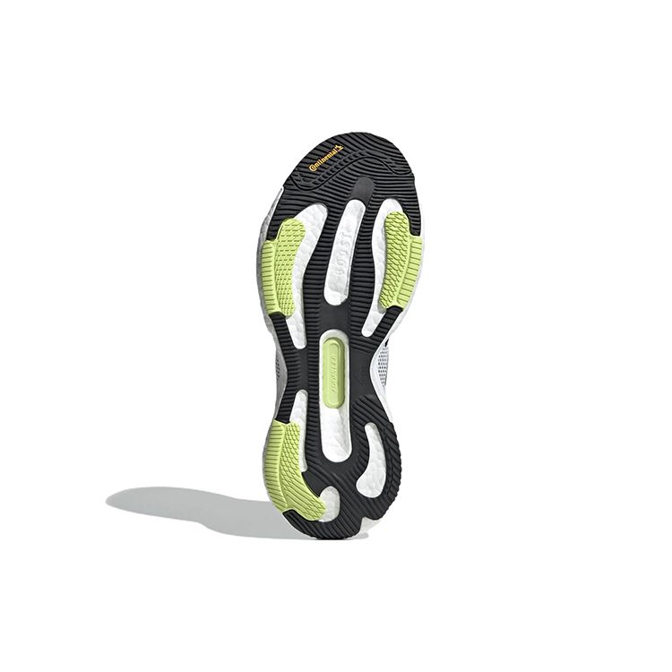 Adidas SolarGlide 5 White Pulse Lime Men Sneakers Cloud-White Core-Black GX5472