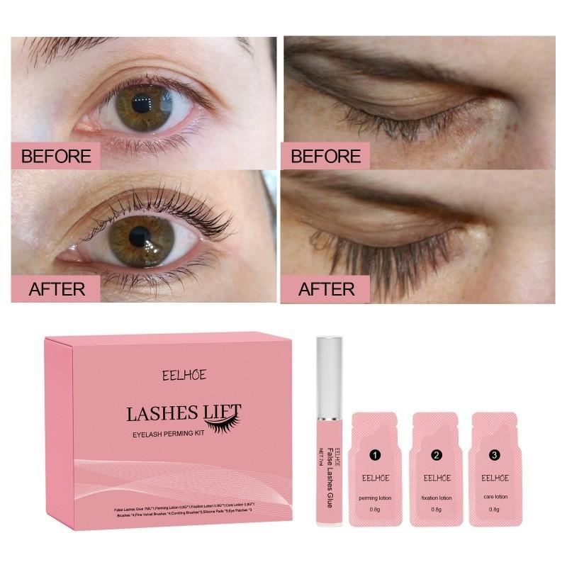 Eelhoe Natural Elegant Eyelash Curling Set For Beautiful Long Thick And Curled Lashes