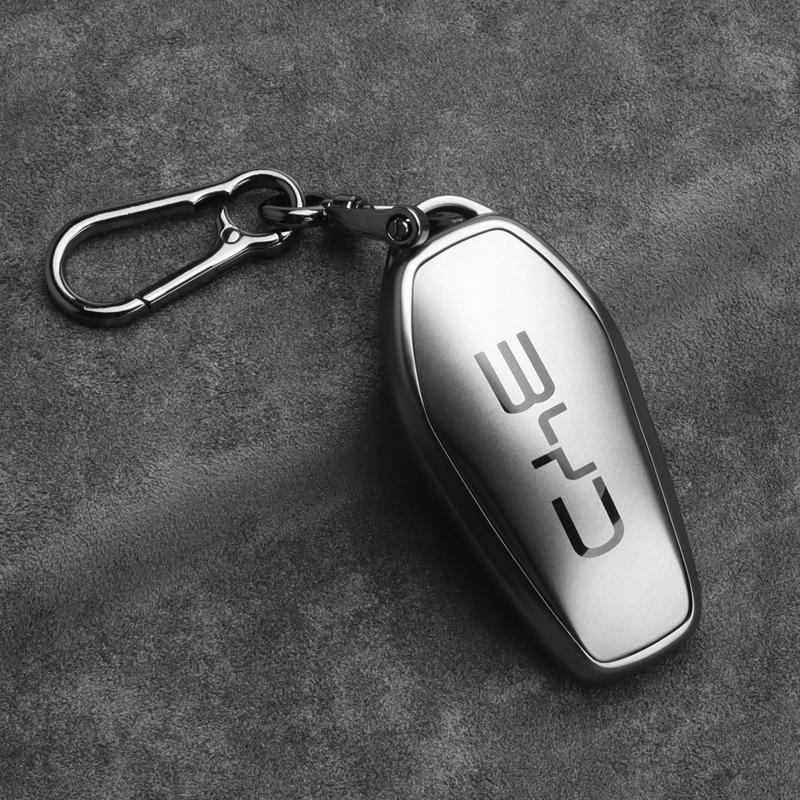 Tpu Car Key Case Cover for BYD Seal Song Plus Atto 3 Dolphin Han EV Tang Qin U Dmi Yuan Pro Protection Keychain Accessories
