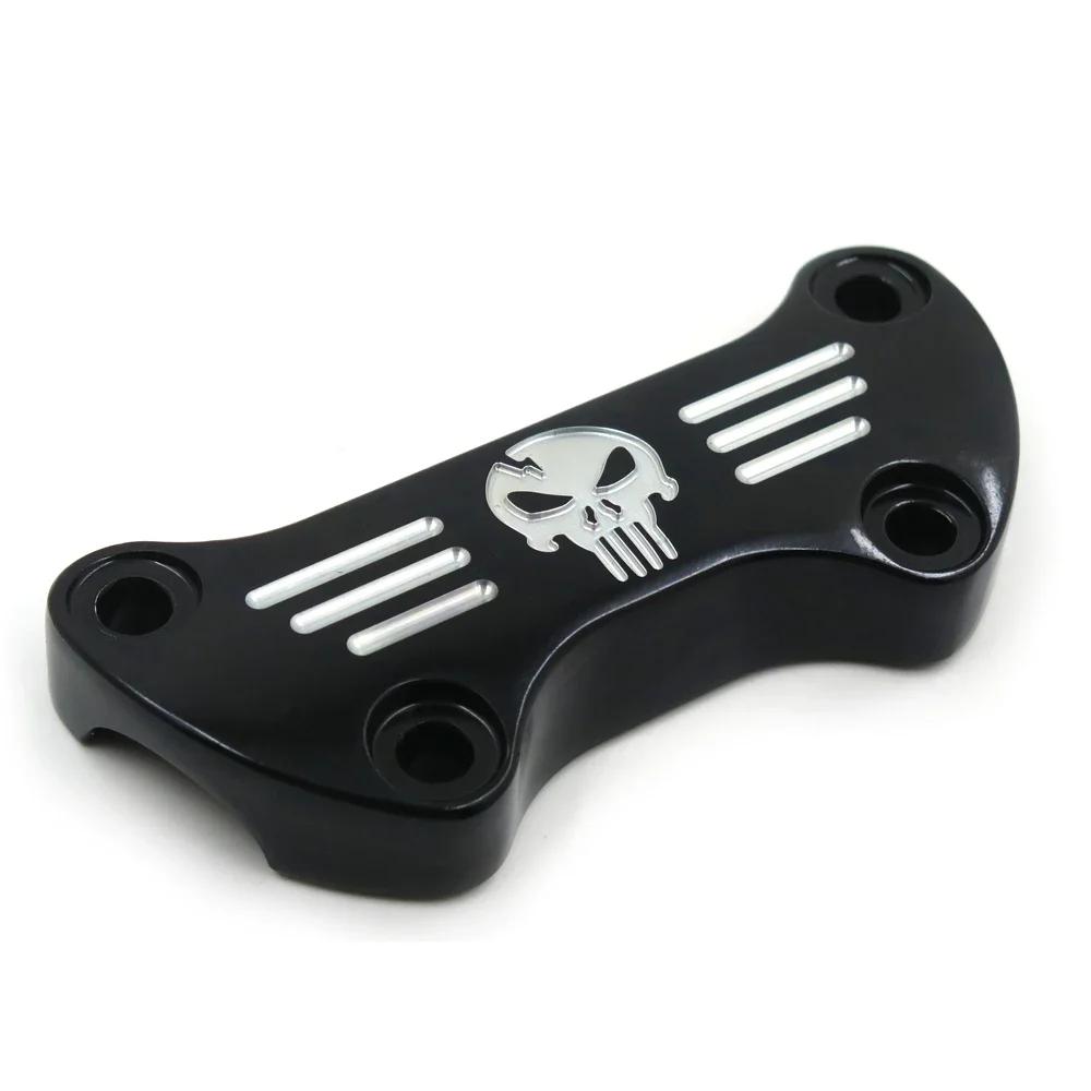 Motorcycle Parts Smooth Handlebar Clamp Riser For Harley Davidson 74-06 XL FX FXR FX Dyna FX Softail