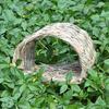 Rabbit Straw Nest Guinea Pig for Hay Lounge Pet Tunnel Chew Toys for Hamster Ger