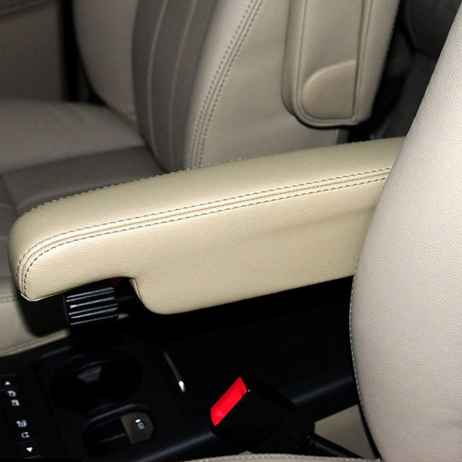 

2 PCS For Land Rover Freelander 2 2007 2008 2009-2015 Car Side Seat Armrest Cover Artificial Leather Precision Contour Matching бежевый
