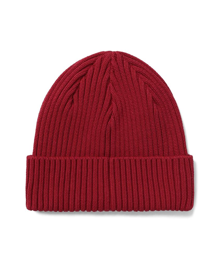 THISISNEVERTHAT Tnt Farah Ribbed Beanie Cherry