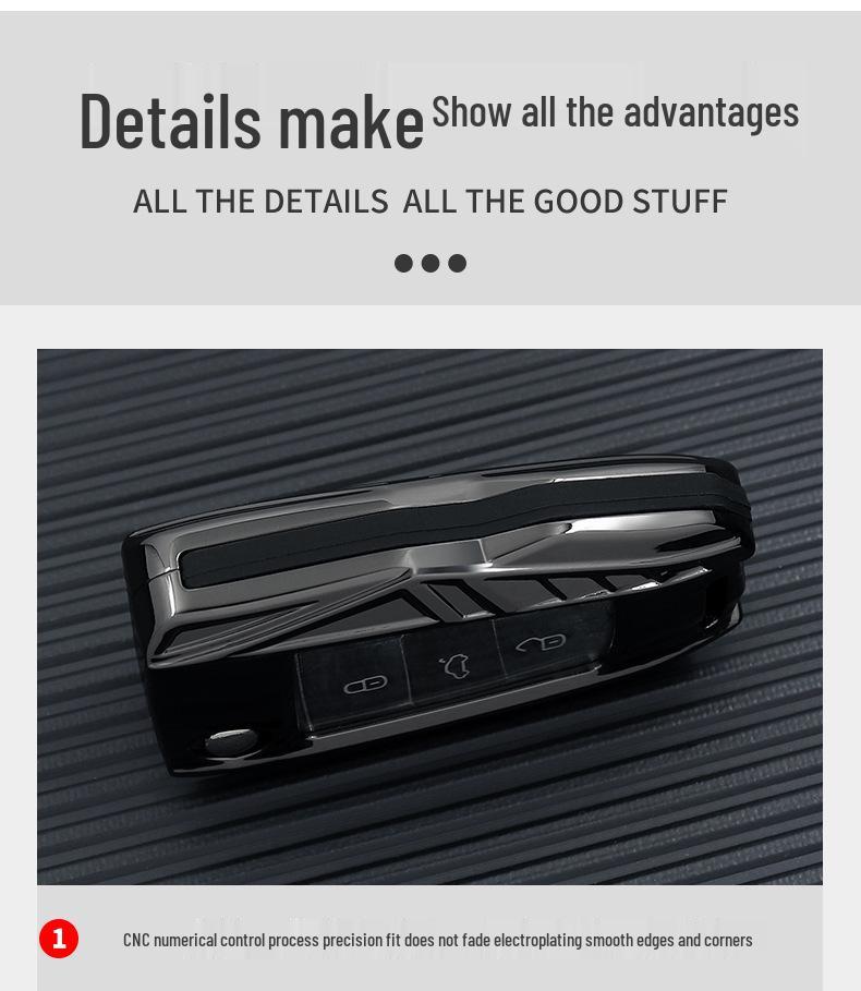 Protective Key Shell for Volkswagen Tharu, Polo, and Touran 2025 Models