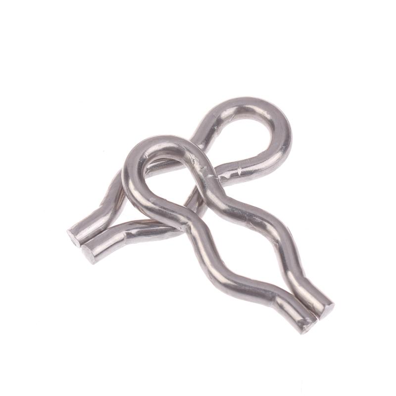 

2Pcs DL 8-Shaped Buckle Stainless Steel Buckle For Milking Machine Cup Removal Cylinder Piston Rope Buckle 2Pcs