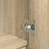 Cabinet with Drawer Sonoma Oak 55.5 x 34 x 119.5 cm