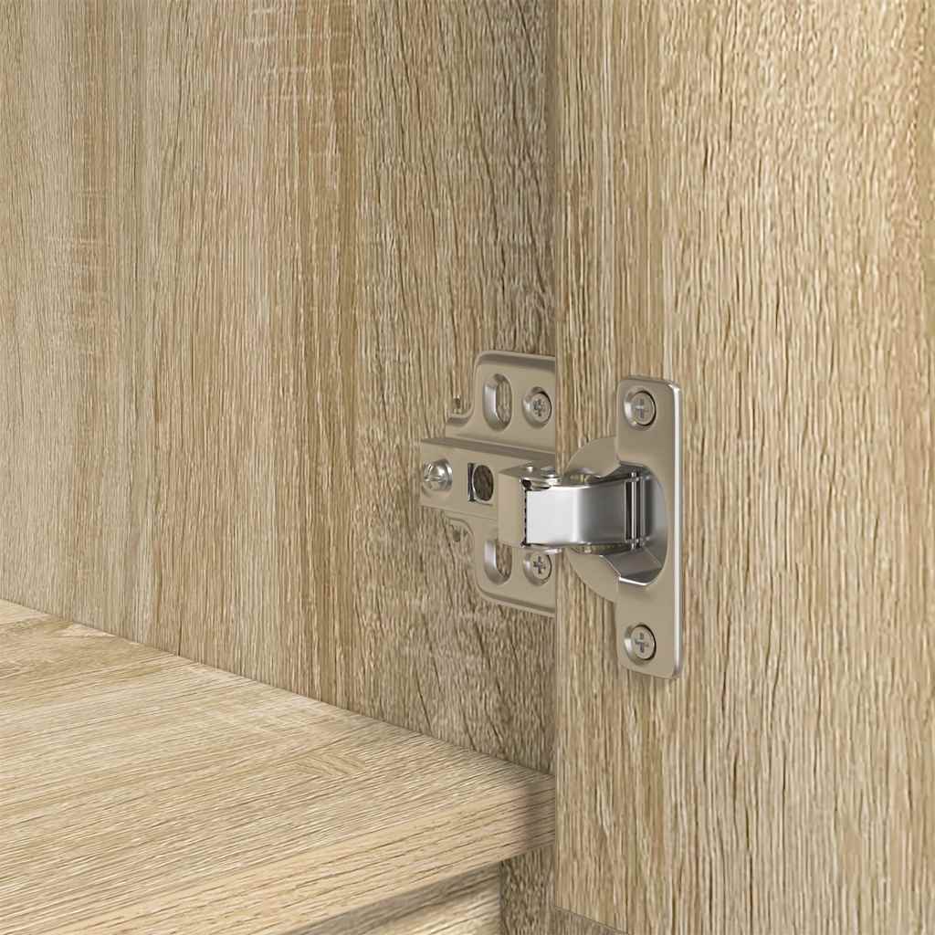 Cabinet with Drawer Sonoma Oak 55.5 x 34 x 119.5 cm