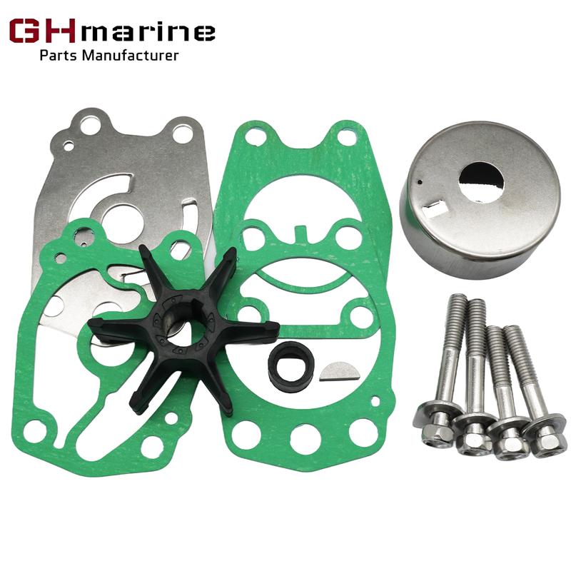 Marine Water Pump Impeller Repair Service Kit For Yamaha 40HP C40 CV40 2 Stroke Outboard Engines 679-W0078-A0 6F5-W0078-A0