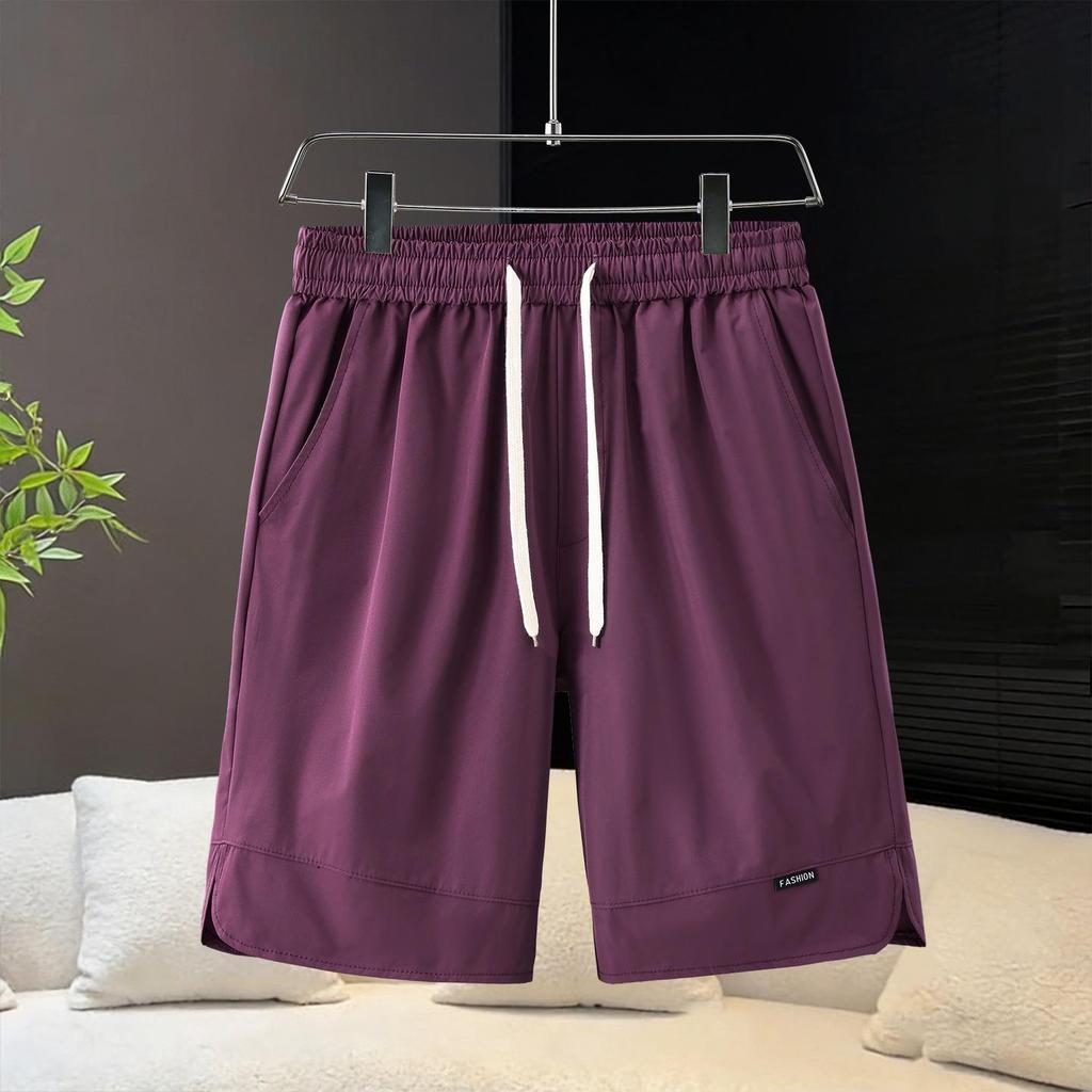 2026 Quick-Dry Men's Summer Set: Loose Hooded T-Shirt & Shorts for Plus-Size, Korean Style