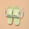 No-Drill Wall-Mounted Bathroom Shoe and Slipper Rack