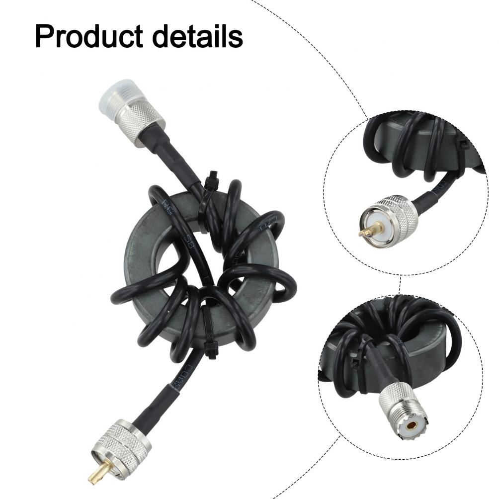 EM 25/EM 43 Shortwave Choke Coil for HF Radio Reduces Common Mode Interference