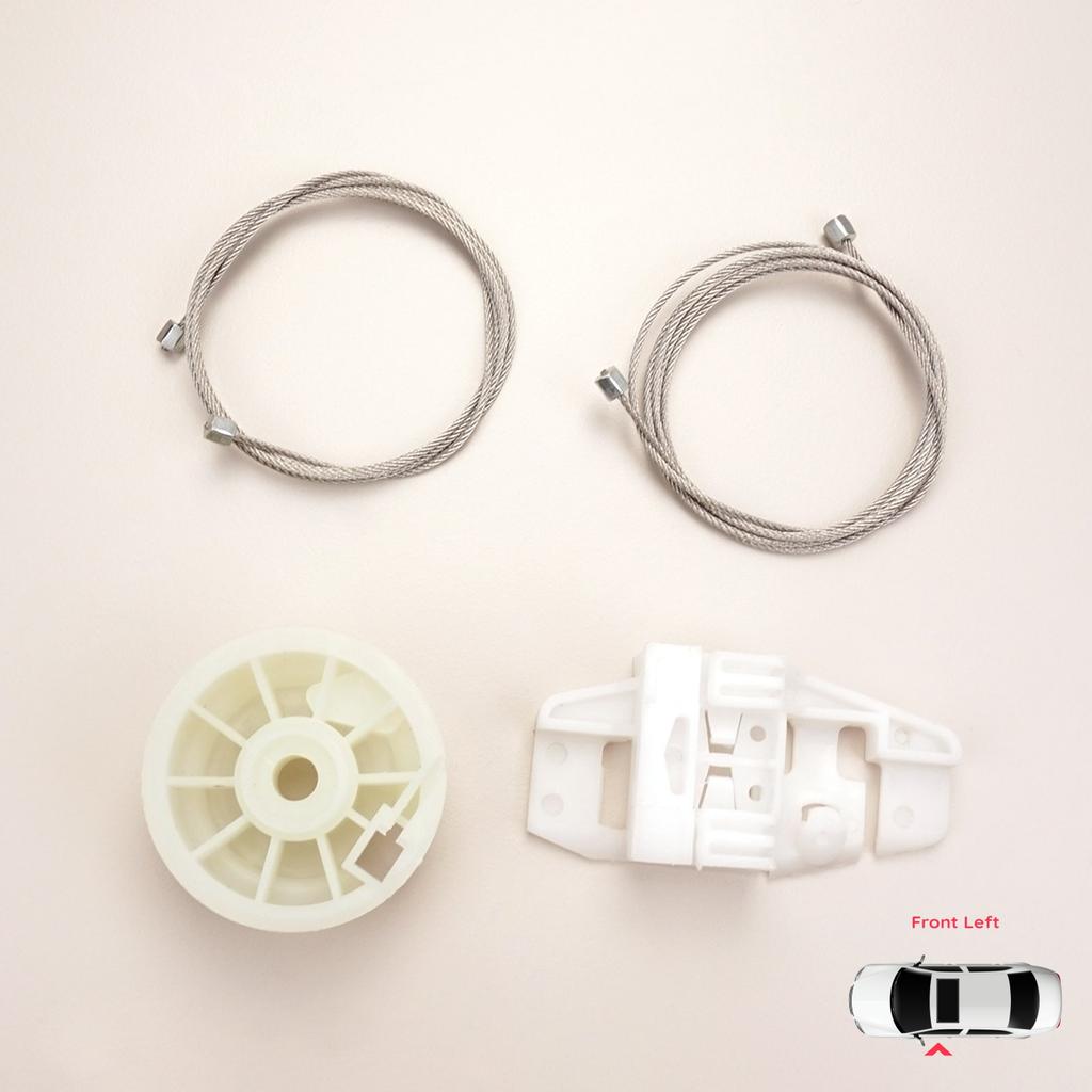 BWR424 Reparasjonssett for vindusheismotor foran venstre for Renault Modus Grand Modus 2003-2008 4/5 dørs før facelift 8200748377