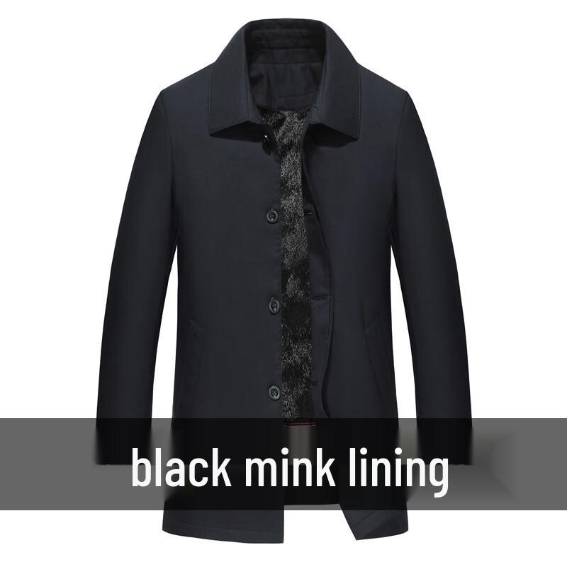 

Kaiser Men s Luxury Mink Fur-Lined Parka XL