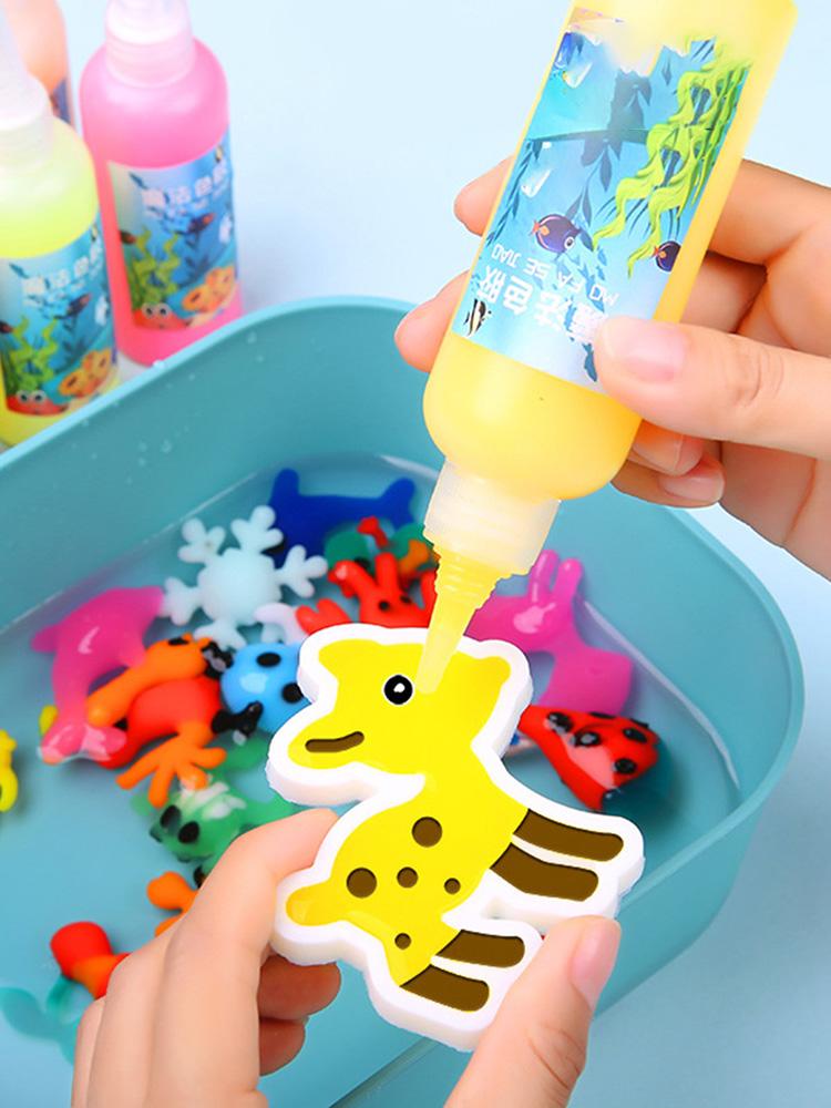 Magic Water Elf Toy Kit Aqua Fairy Water Gel Aqua Gel for Kids Children Handmade DIY Magic Fairy Water Elf Magic Water Gel Kit