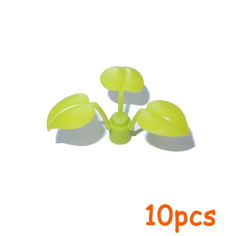 MOC Plants Accessories Bricks City Big Pine Tree Branch Bush Green Grass Flower Building Bricks 2417 2423 4727 6255 30176 33291