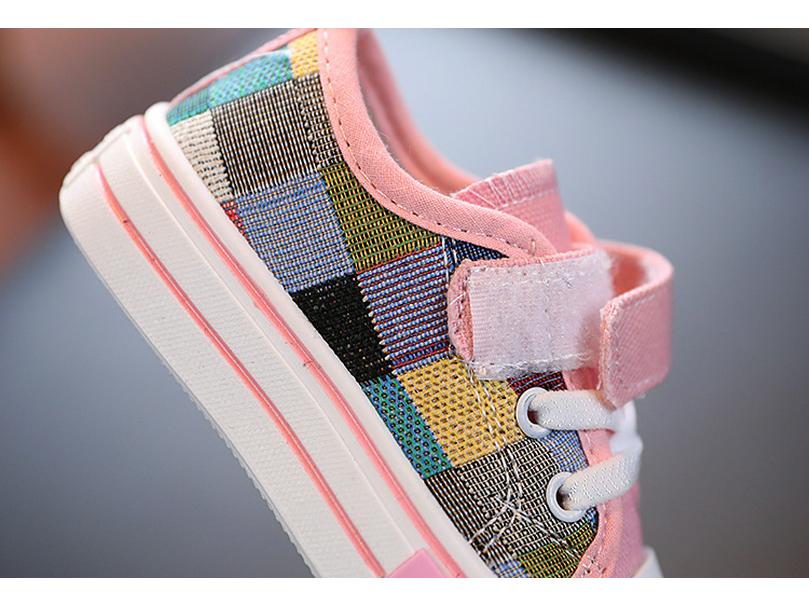 Frühling/Herbst 2023 Kinder Britischer Stil Leinwand Skate-Schuhe - Rutschfest, Unisex, Niedrig geschnitten für Kleinkinder und Kindergarten