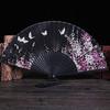 Bamboo Japanese Silk Floral with Fan for Fireworks Japanese Gift [boshiho] Fan, Style, Summer, Stylish, Pattern, Case, Kimono, Festivals, Displays,