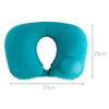 Neck Pillow Support Flock Fabric Air Pillow Neck Rest Headrest U Shape Super Light Soft Nursing Cushion for Car Auto Train Plane