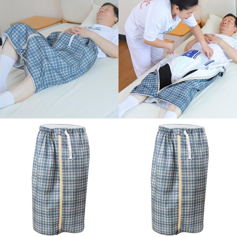 TPU Diaper Protection Apron Waterproof Washable Skirt For Bedridden Seniors Incontinence Healthcare Apparel