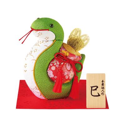 Sakura Horikiri Kimekomi panenka Fukutoku harmonický had 5865217 (chirimen)