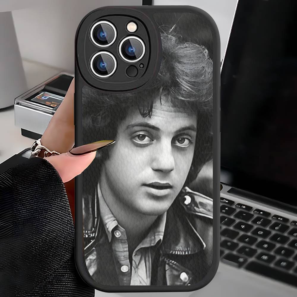 

Singer Billy J-Joel Phone Cover For IPhone 16 15 14 13 12 11 Pro Max Plus Leather Soft Case iPhone 14