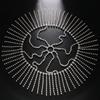 New Crystal Rhinestone Hair Chain European American Hair Accessories Tassels Stage Performance Jewelry Elegant Bridal Dress
