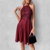 Fashion Sequin Stitching A-line Summer Dress Women Party Tank Short Princess Dress 2023 Sleeveless Y2k Pleated Clothes 25482