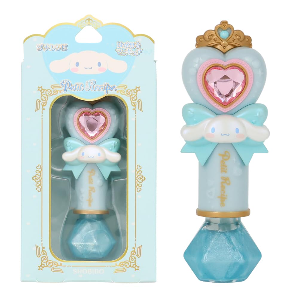 

shobido Petit Recipe x Sanrio Characters Отслаивающийся лак для ногтей, Лак для ногтей Sanrio, Shobido (CinnamorollBlue)