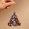 Durable Waterproof Hanging Tags 250 Anniversary USA Christmas Tree Ornament, 2D Acrylic 1776-2026 250th Ornaments Decoration, Fourth of July