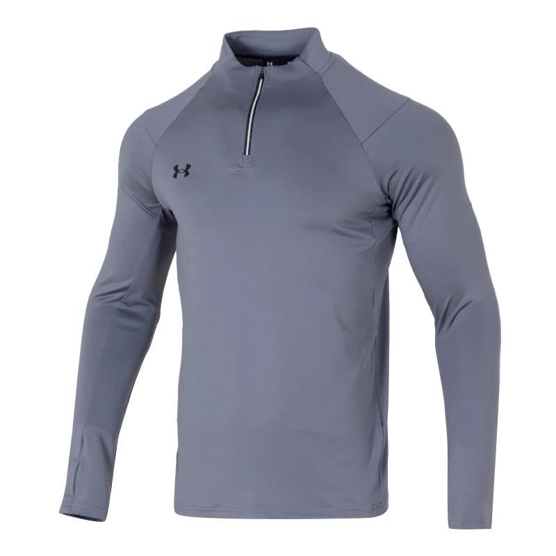 

Under Armour 1/4 Zip Pullover Long Sleeve T-Shirt Unisex Titanium-Gray 24600603-024 2XL