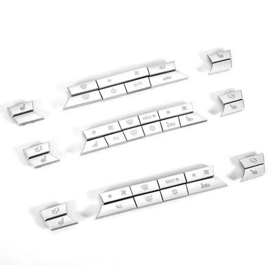 BMW 5er/6er/7er F01 F02 F06 F07 F10 F11 F12 F13 Klimaanlage Heizungsknopf Tastenkappe Reparatursatz Schalter Knopfabdeckung
