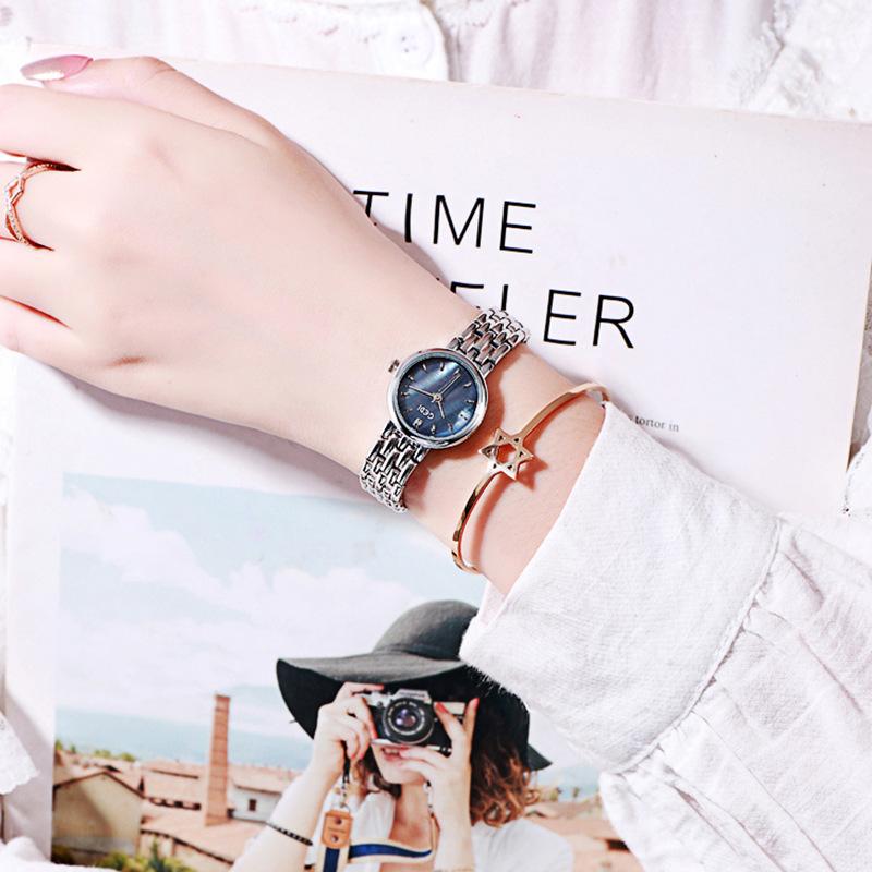 Ultra-Thin Waterproof Quartz Women'S Watch High Value Small Dial Student Versatile Women'S Watch