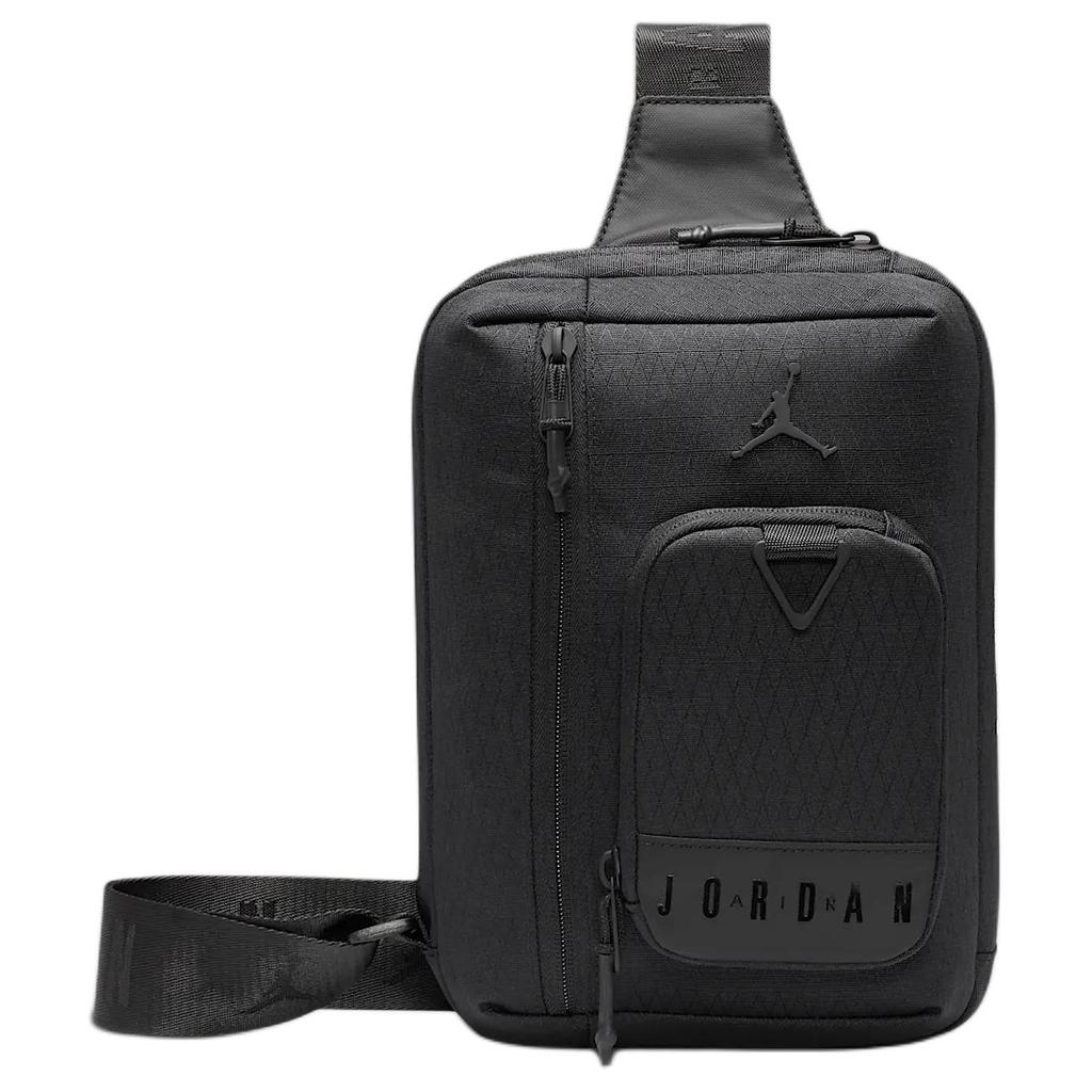New Jordan Polyester Sling Bag Men's Black HQ7566-010