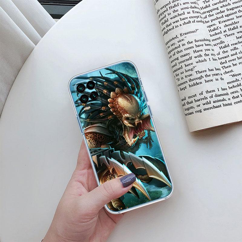 Aliens vs Predator Xenomorph Handyhülle für Motorola Moto Edge Plus G200 G23 E13 E15 E20 E30 G62 G71 G72 G75 G24 G15 Power