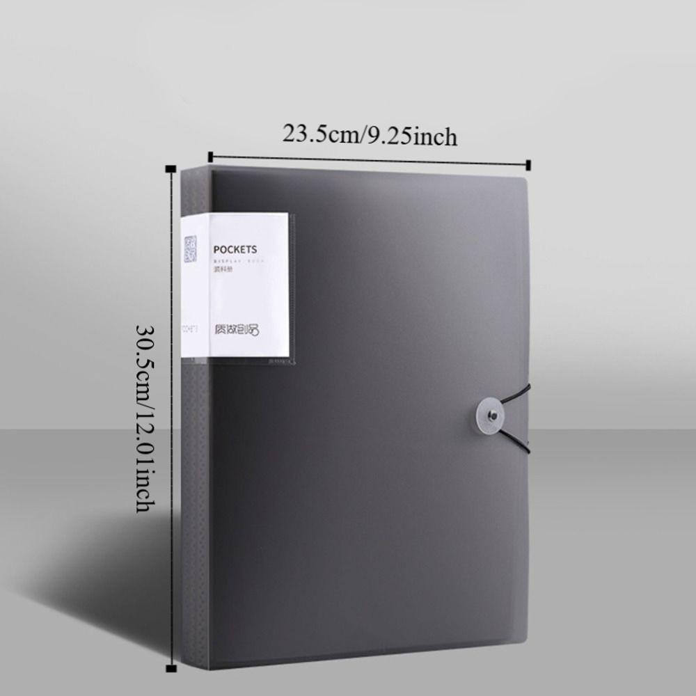 Organizator de fișiere A4 multifuncțional Organizator de documente de stocare de birou A4 Dosar de hârtie Contract