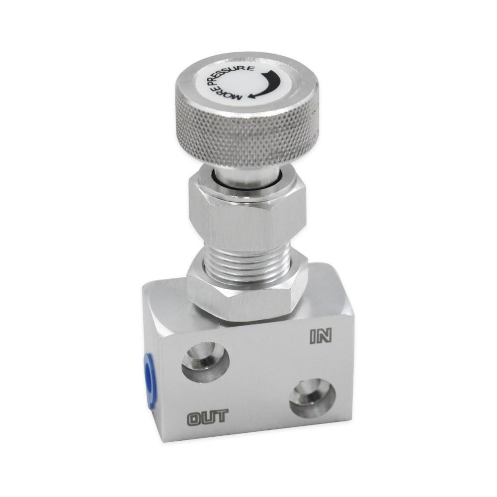 Knob Style Brake Proportioning Valve 1/8 NPT Disc Drum Brake Valve  For Disc Drum Brakes