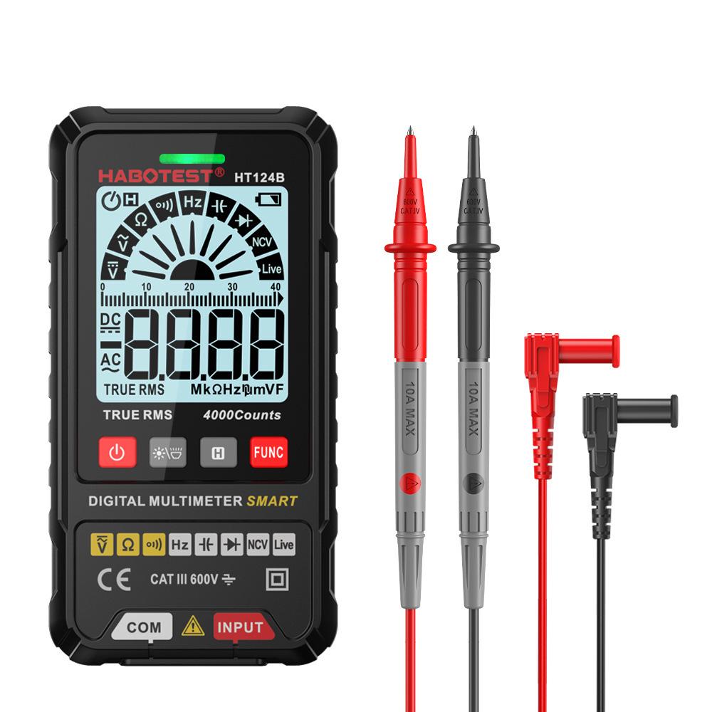 HT124A+/B+ Digital Multimeter: High Precision Voltage Meter for Home Use
