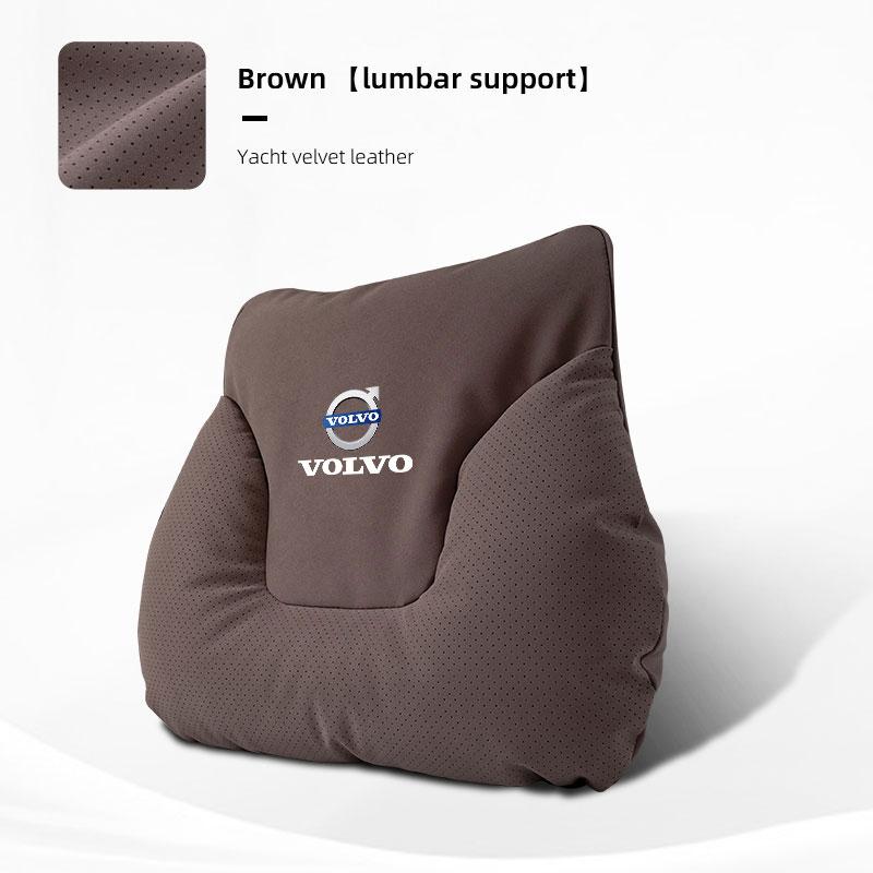 Soft Breathable U-shaped Car Seat Headrest Lumbar Support For Volvo XC90 V90 V60 XC60 V40 EC40 EX40 S80 S60 S90 C40 XC40 V70 C30