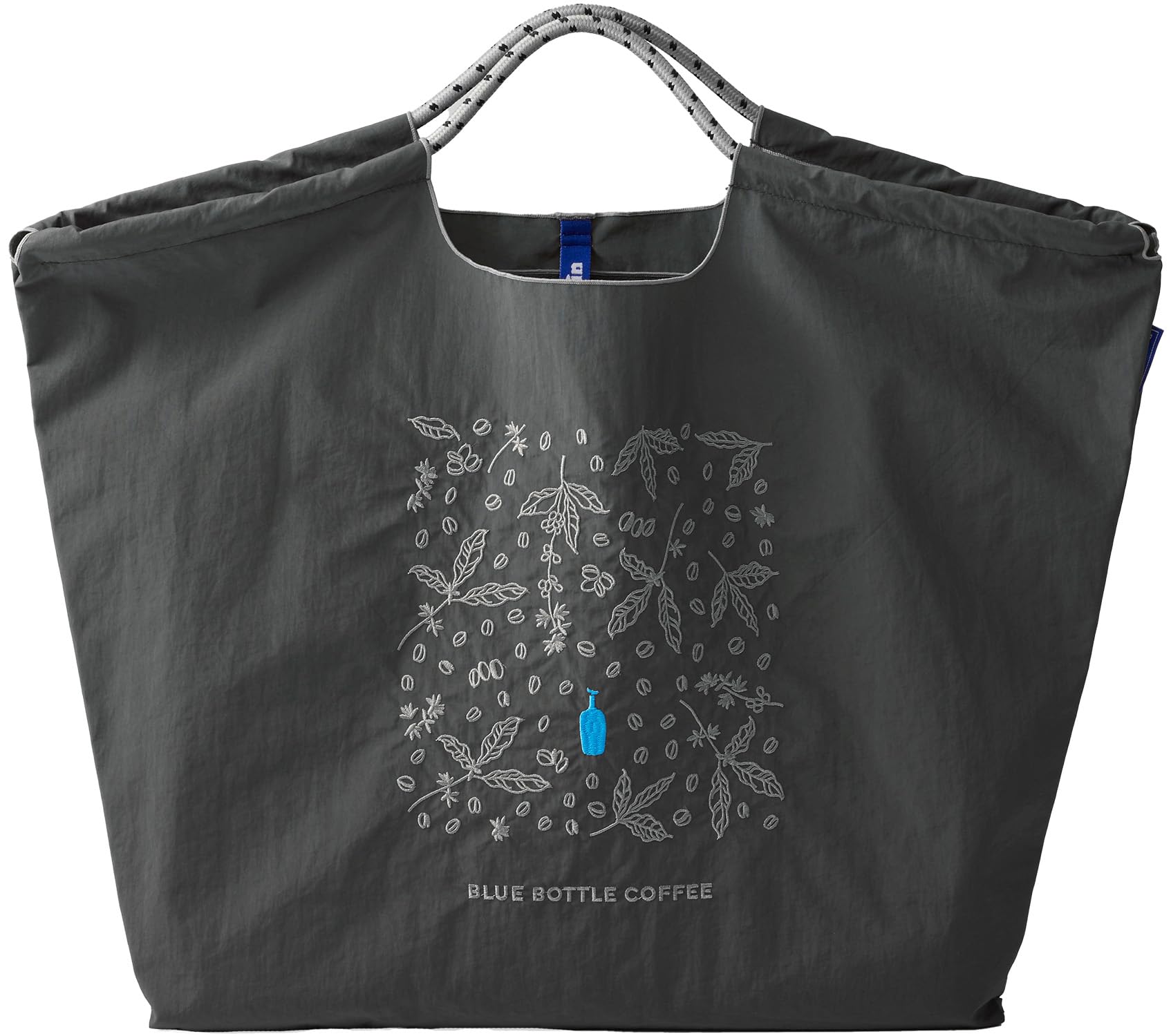 

Blue Bottle Coffee Embroidered Eco Bag Coffee Leaves - -