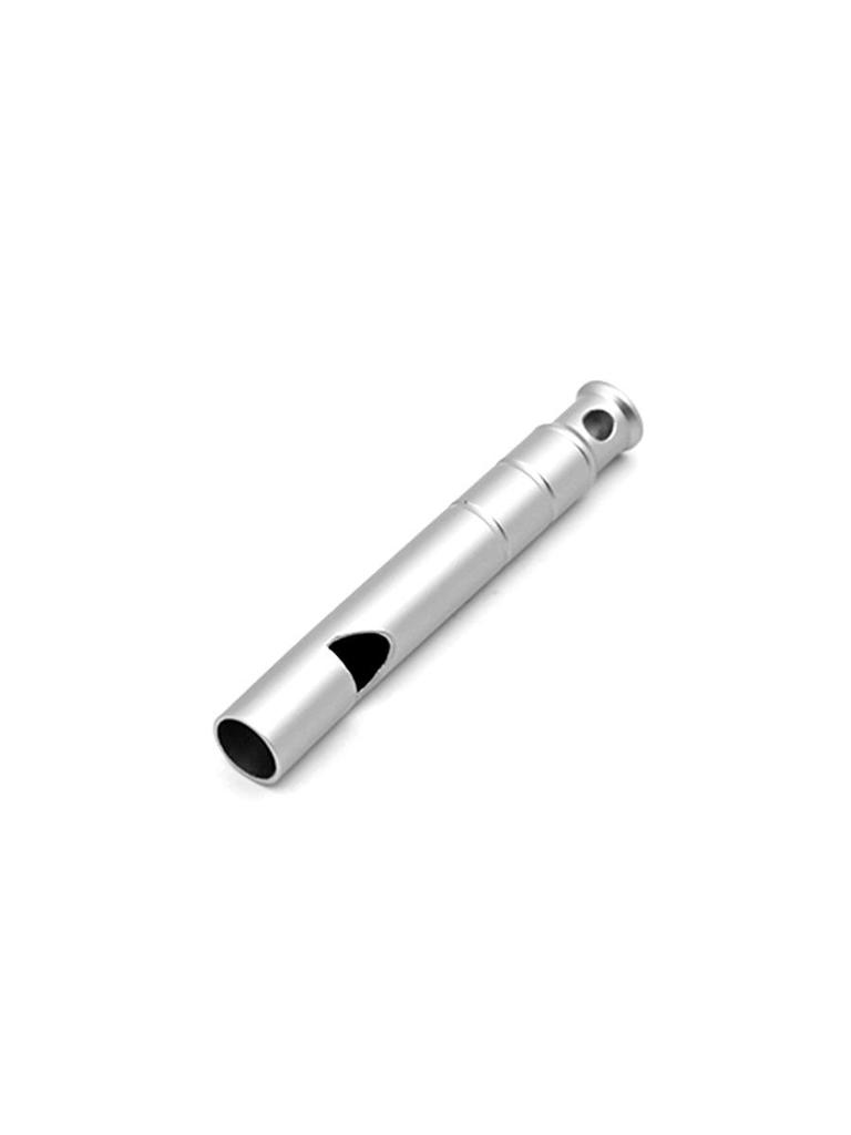 Titanium Alloy High-Frequency Survival Whistle for Mountaineering, Emergency Training, and Camping