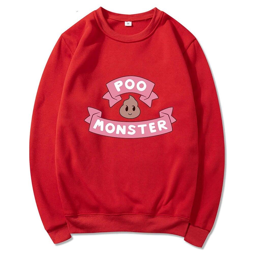 Anime Bee und Puppycat Poo Monster Hoodie Kawaii Winter Frauen Hoodies Frühling/Herbst Unisex Sweatshirt Vintage Harajuku Sudaderas Unisex