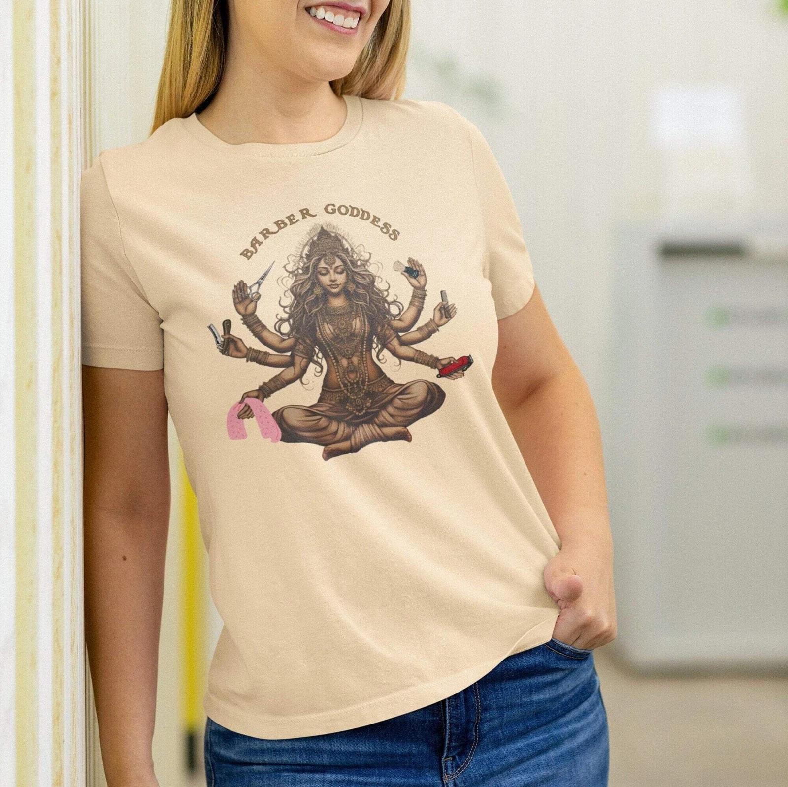 Barber Goddess Barber Shirt, Barber Gifts For Her, Barber Gift For Woman XL