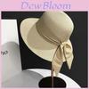 Outdoor Straw Hat For Women With Wide Brim Sun Protection Summer Beach Fashion Gift For Ladies